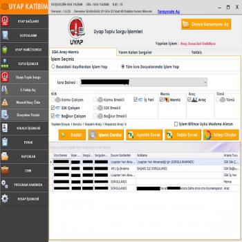 Uyap Katibim , Uyap Toplu Takip Açma Programı Yazılımı