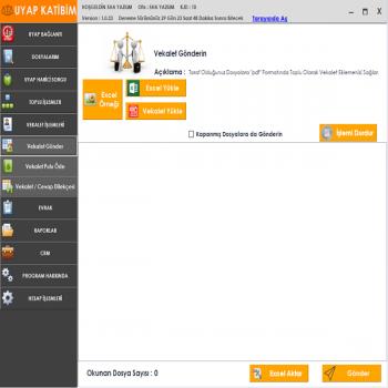 Uyap Katibim , Uyap Toplu Takip Açma Programı Yazılımı