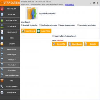 Uyap Katibim , Uyap Toplu Takip Açma Programı Yazılımı