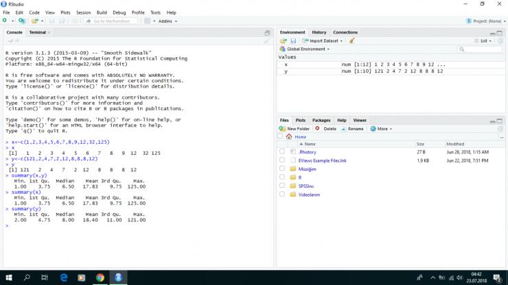 Ben, SPSS, R programlama veya R studio, Stata, Excel, Eviews ve Minitab ile veri girişi ve veri analizi yaparım.