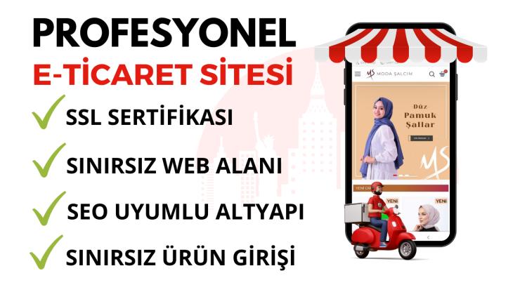 E-Ticaret Sitenizi Hızlıca Kurup Teslim Ederim