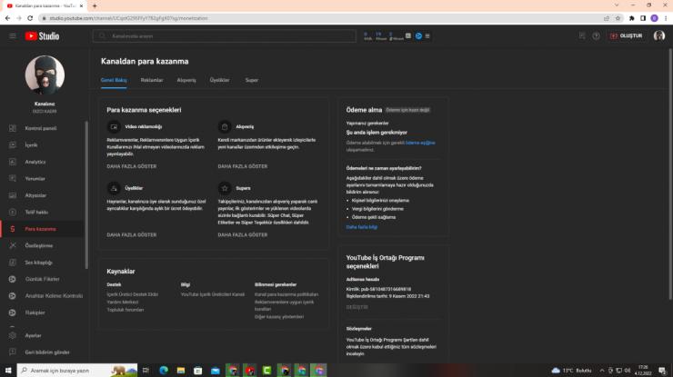 Tertemiz sorunsuz youtube kanalı