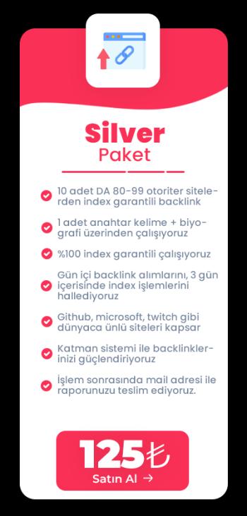 İndex Garantili Backlink Paketleri - GOOGLE BACKLİNK HEDİYE