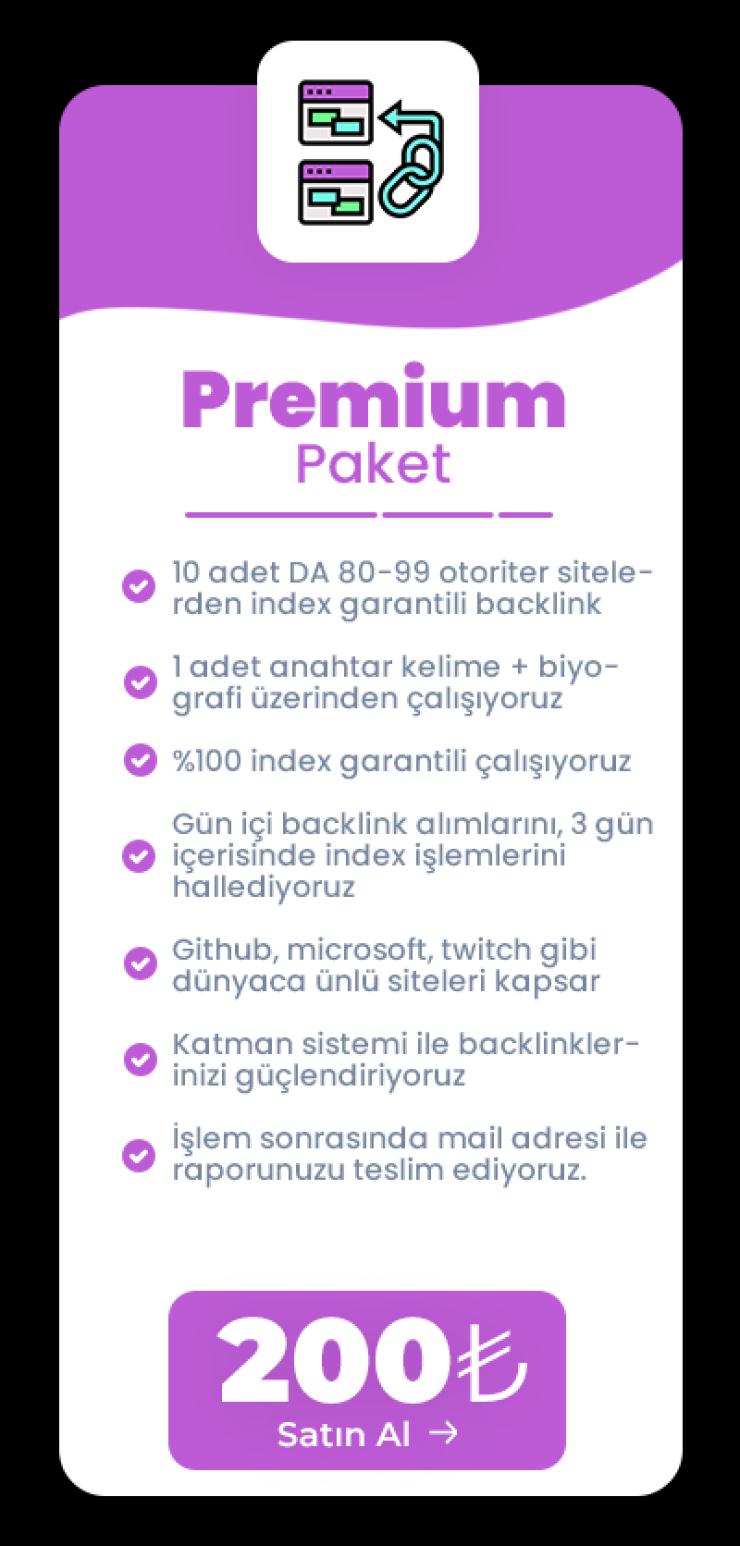 İndex Garantili Backlink Paketleri - GOOGLE BACKLİNK HEDİYE