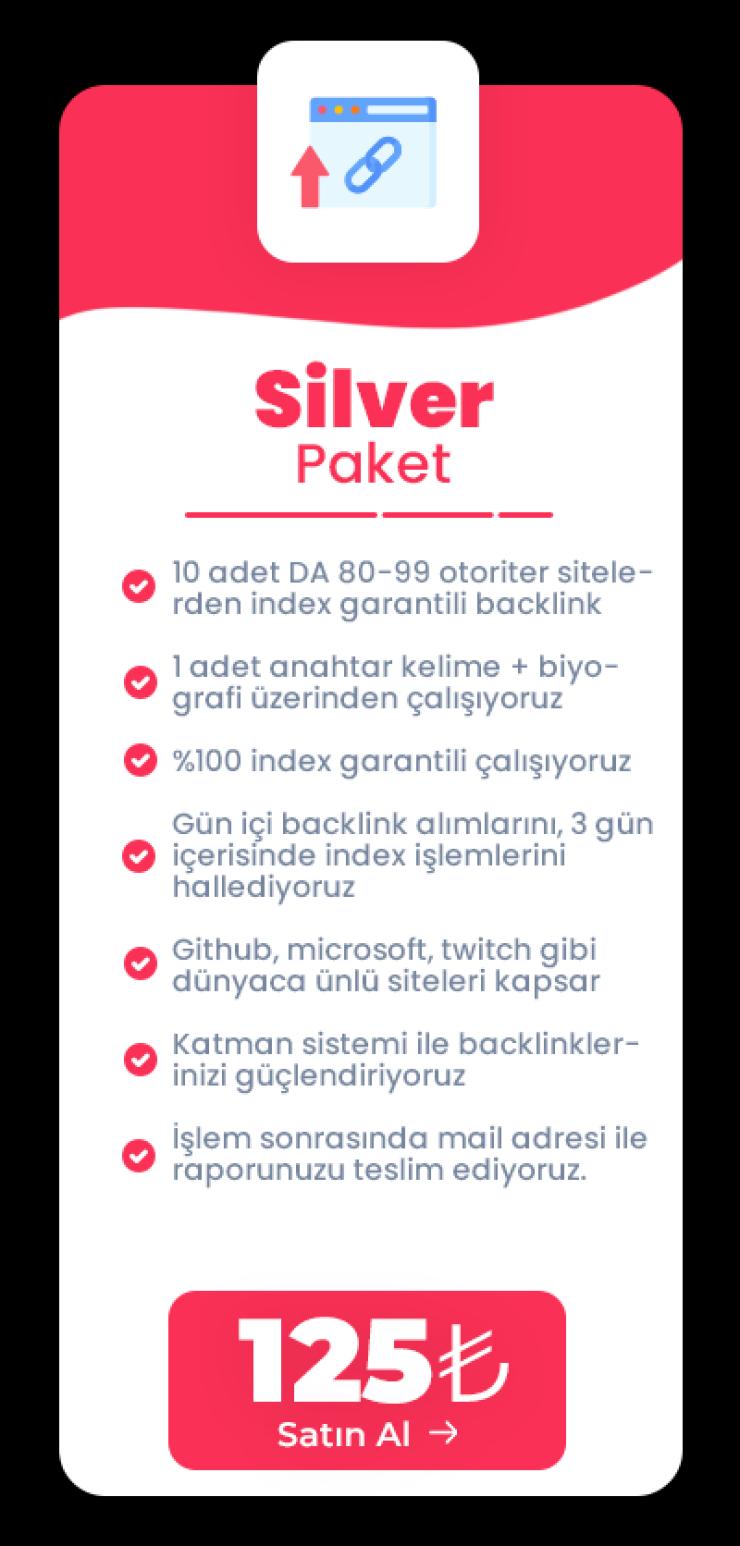 İndex Garantili Backlink Paketleri - GOOGLE BACKLİNK HEDİYE
