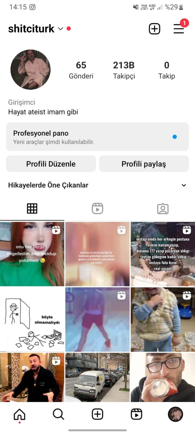 200 BİNLİK MİZAH SAYFASI SATILIK