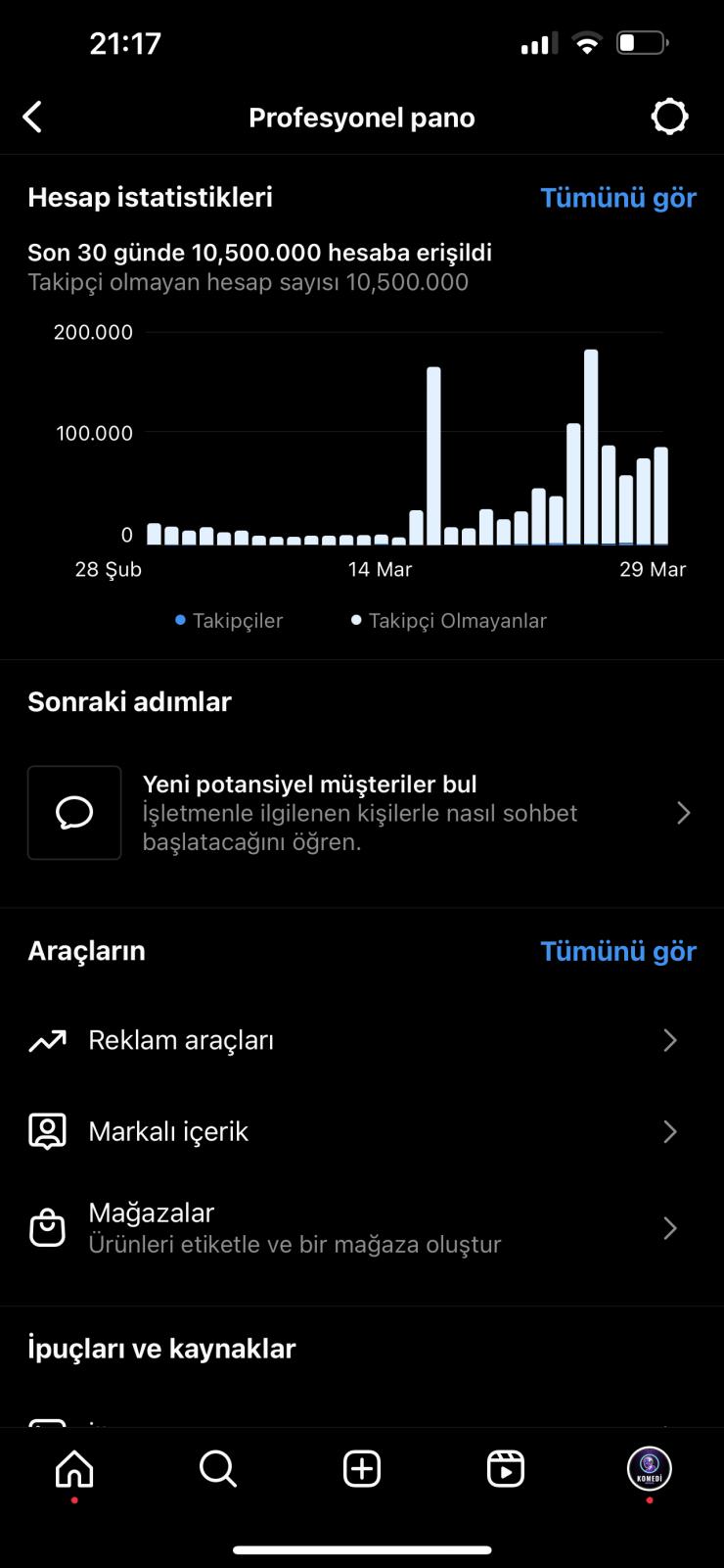 400.000 + K Hesabımdan Story Ve Post Reklamı Paylaşıyoruz