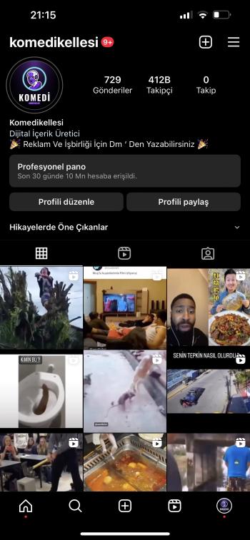 400.000 + K Hesabımdan Story Ve Post Reklamı Paylaşıyoruz