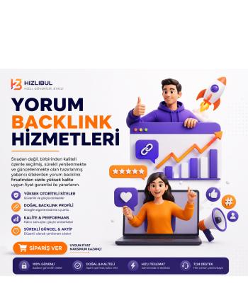 1000 Yorum Backlink Sadece 100TL