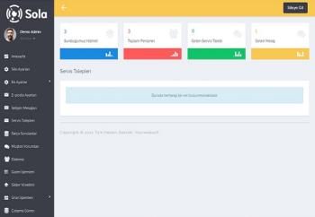 Teknik Servis Web Sitesi Scripti 