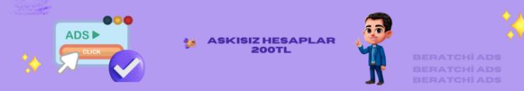 Google Adwors Askısız Hesaplar 200 TL