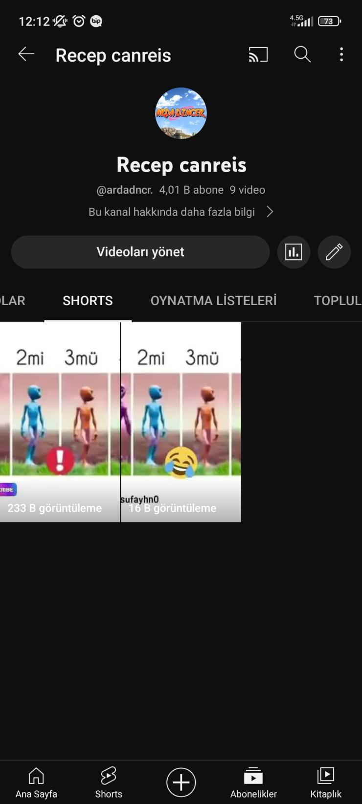 4k aktif YouTube kanalı satılıktır