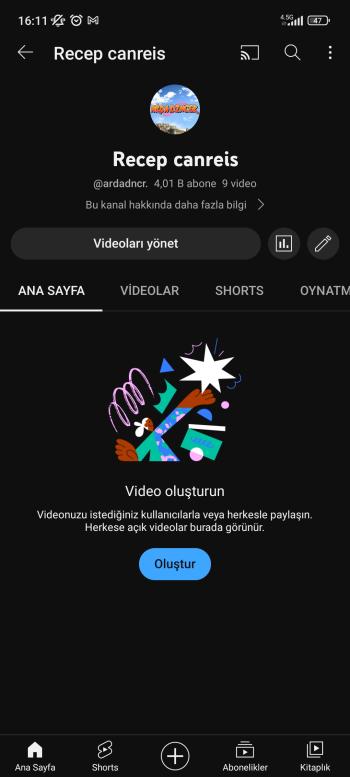 4k aktif YouTube kanalı satılıktır