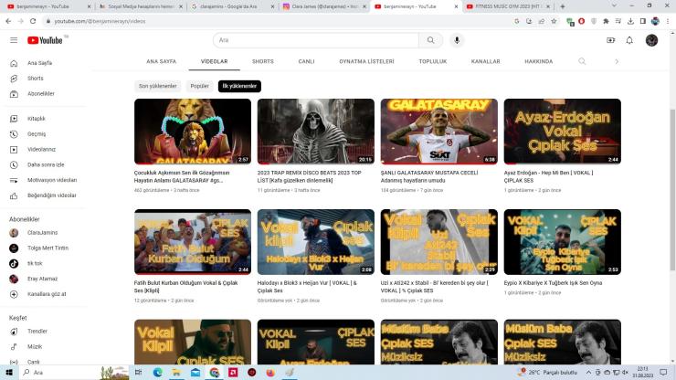 Hazır Kanal Etkileşime Girmiş ver bir kere reklamını yürüsün gitsin kanal 