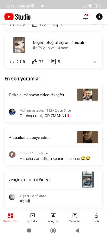 Temiz kanal dır alıcıya hayırlı olsun 