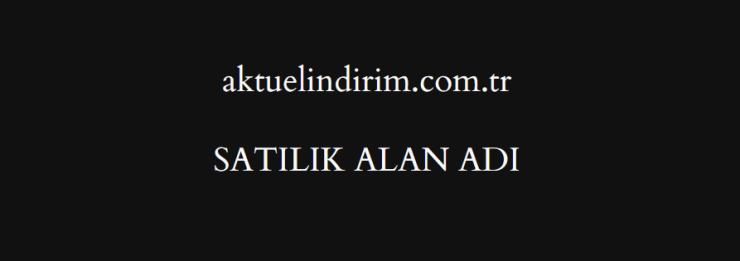 SATILIK ALAN ADI / İNDİRİM SİTESİ / aktuelindirim.com.tr