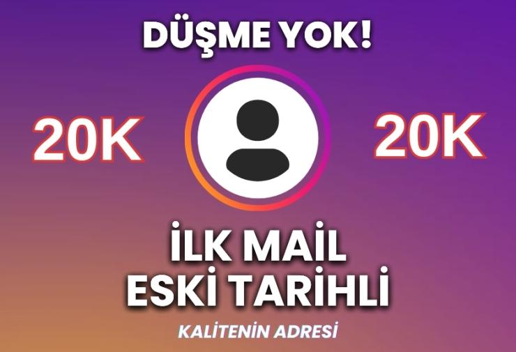 20K KALİTELİ İNSTAGRAM HESAP