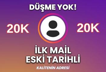 20K KALİTELİ İNSTAGRAM HESAP