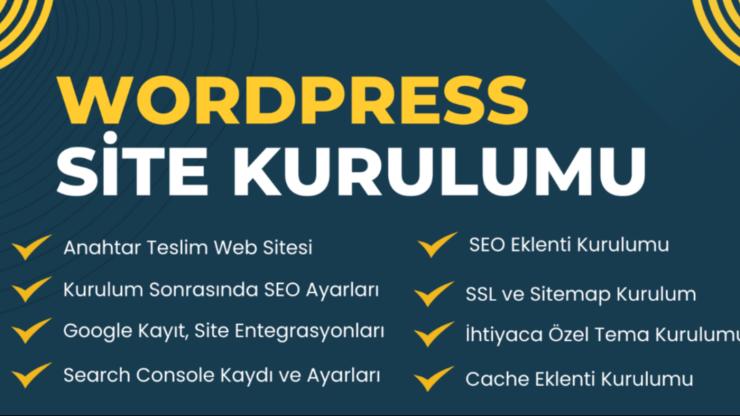 WordPress Site Kurulumu | Hızlı Teslimat