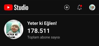 185K ABONELİ ACİL SATILIK youtube hesabı en yüksek izlenme 120 milyon