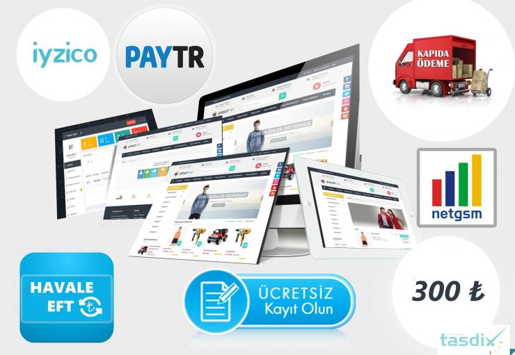  PHP Şirket V2 Karşınızda & Paytr & İyzico &  Kapıda Ödeme & Netgsm & Üyelik & Sınırsız Kullanım ... 