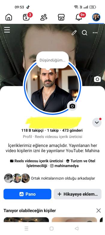 118 K takipçili tüm para kazanma araçları aktif 