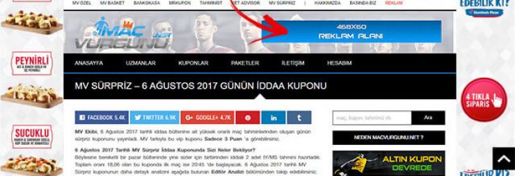 Macvurgunu.net - Reklam Alımı (Aktif)