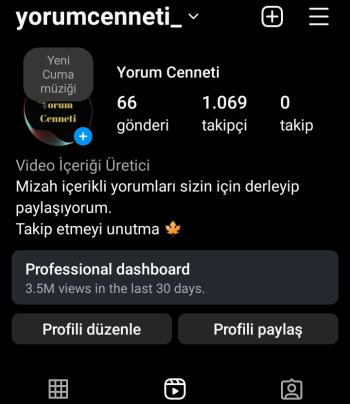 Acil Organik Takipçili Satılık Hesap