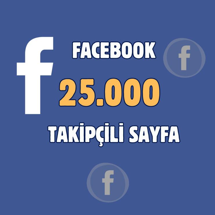 25K Takipçili Organik Aktif Facebook Söz Sayfa