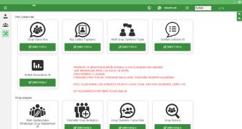 Toplu WhatsApp Gönderici + Grup Gönderici + WhatsApp Otomatik Cevap Botu 
