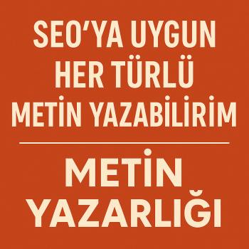 ???? SEO Uyumlu Metin Yazarlığı | Etkili, Hedef Odaklı ve Özgün İçerikler!