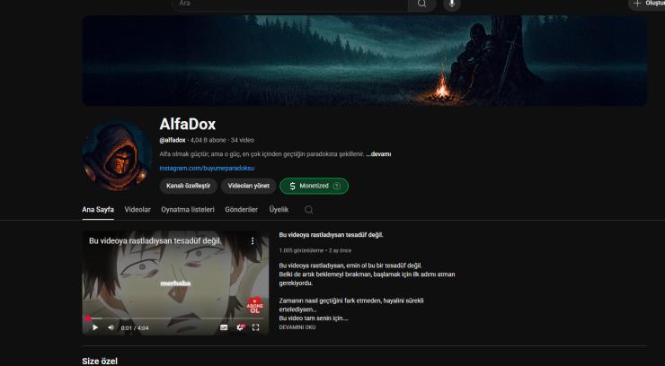 4K ABONE PK AÇIK 2011 KANAL