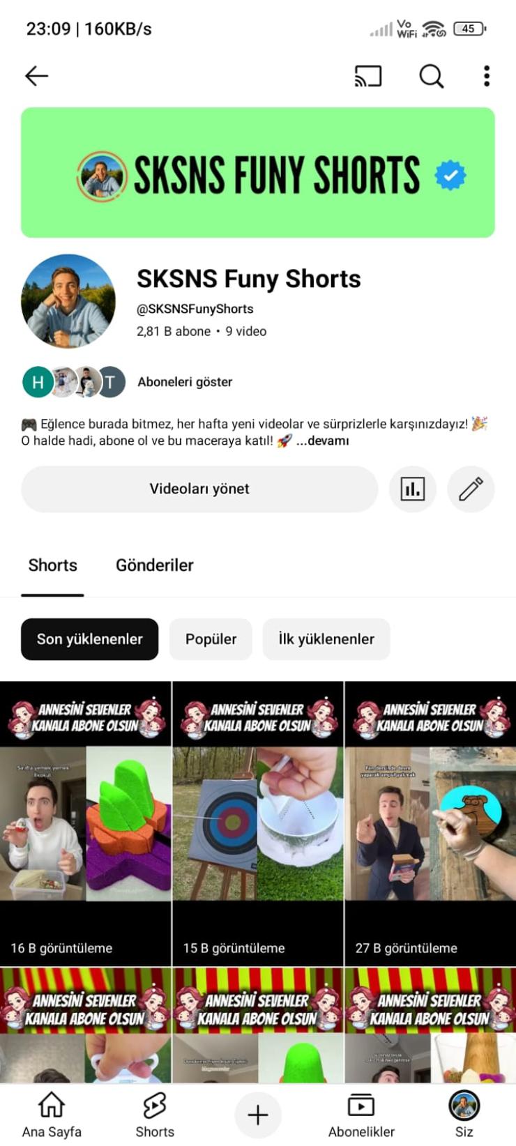 ⭐[Full Aktif] Türk organik 3 K kanal 