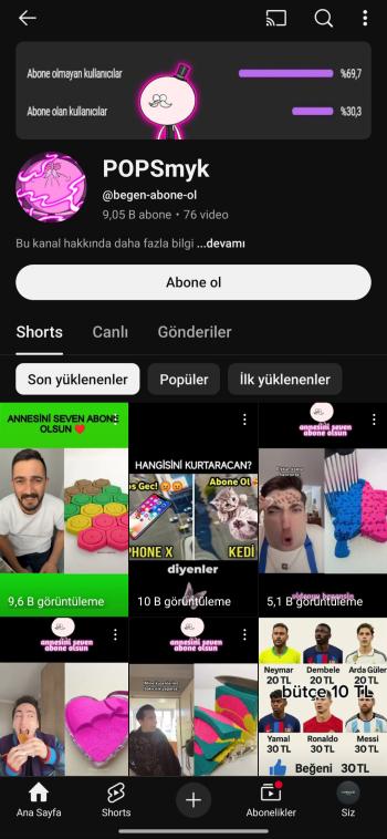 ⭐[Full Aktif ] Organik 10 K | Türkçe kanal