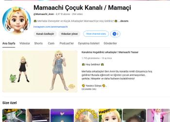 Para Kazanması Açık Youtube Çocuk Kanalı Ve Google Play Store Oyunu ile birlikte satılık