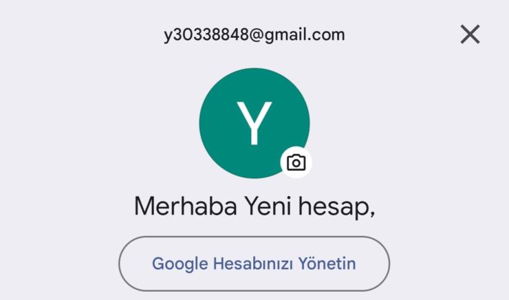 Google hesap 