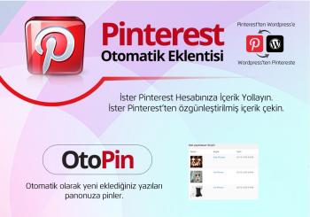 Pinterest Otomatik Eklentisi - Pinterest'ten WordPress'e WordPress'ten Pinterest'e
