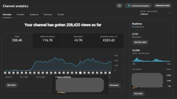 Hazır ve Sürekli Büyüyen 25.000 ₺ Gelirli YouTube Kanalı