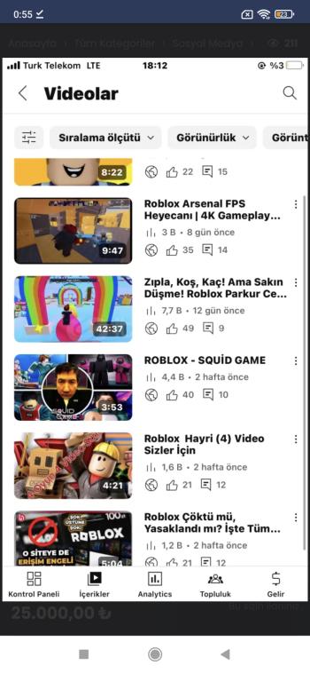 ROBLOX KANALI 82K Abone 