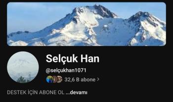 30 bin abone li YouTube kanalı