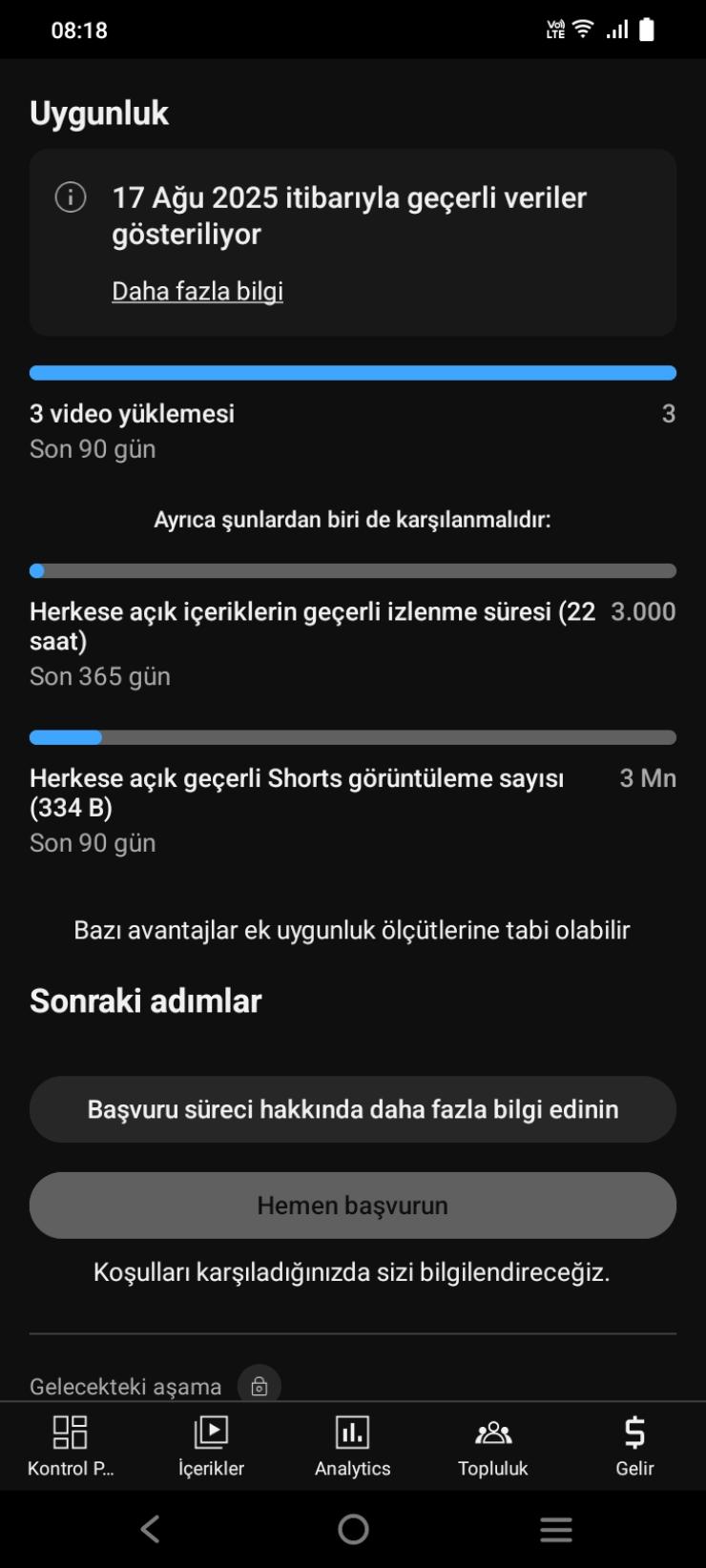 Resmi Youtube kanalım satılıktır 