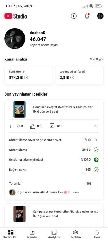 ⭐[Aktif]46K PK açmaya son 500 k | Organik 