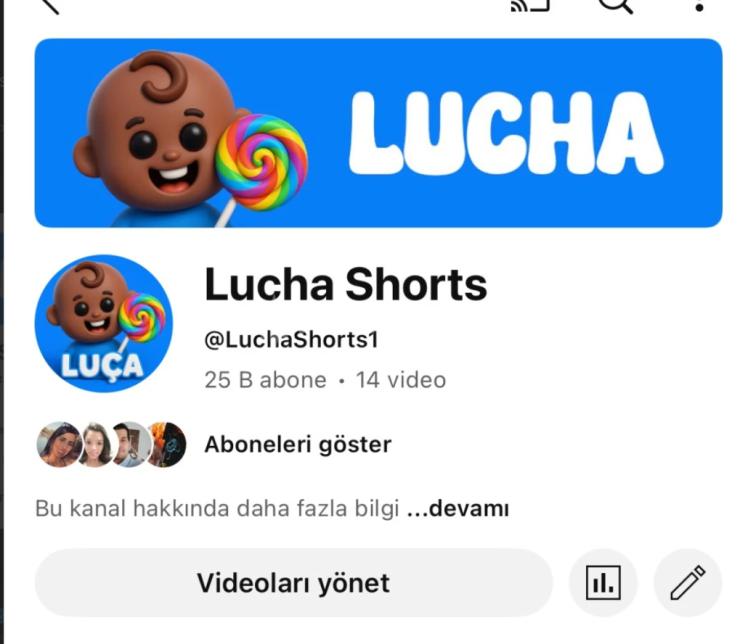 Satılık 25.000 aboneli YouTube kanal