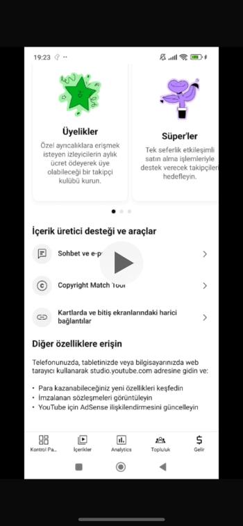 Organik ve para kazanma açık