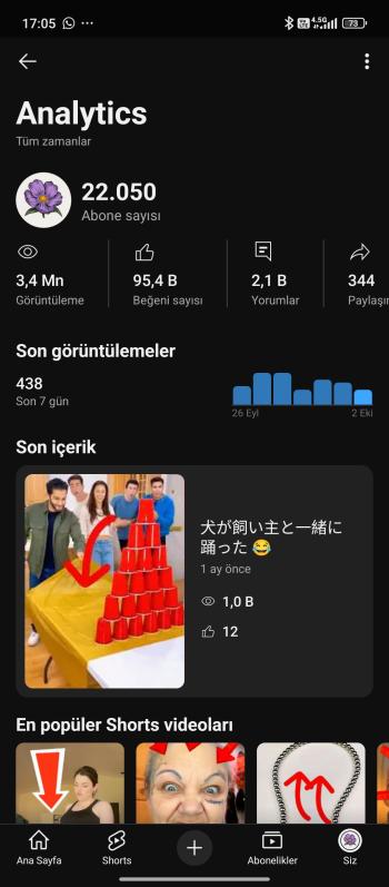 ⭐[Full Aktif] 22K Aboneli | Organik kanal