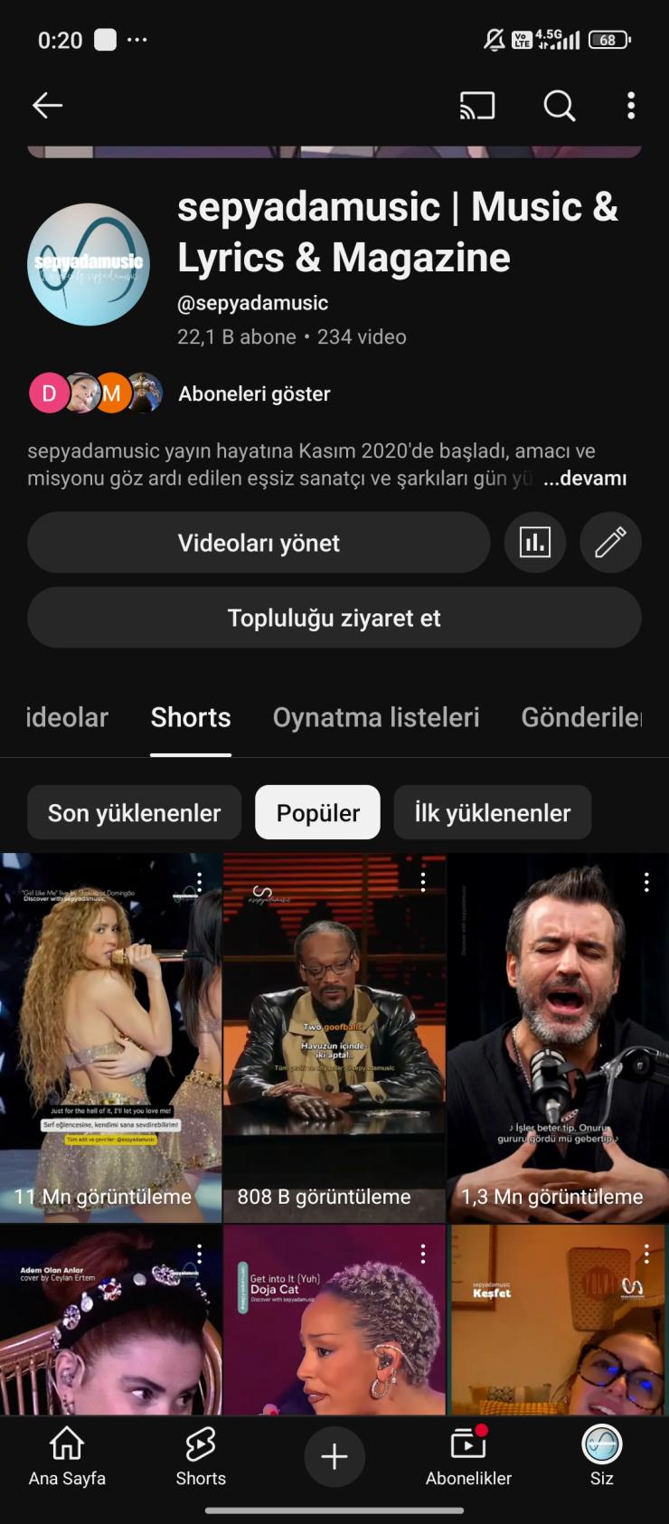 ⭐[para kazanma açık] 22K Aktif TR kanal