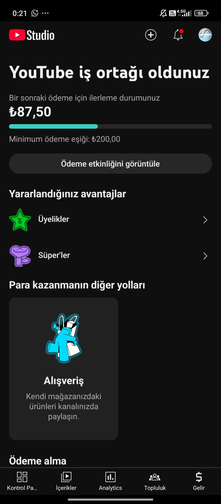 ⭐[para kazanma açık] 22K Aktif TR kanal