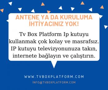 TV Box Platform 1 Yıl IP TV Keyfi Paketi