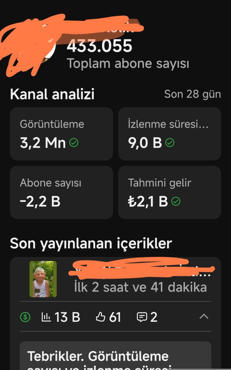 432K Büyük Kanal PK AÇIK Aktlf Kanal 