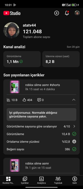 ⭐[Full Aktif] 121K Aboneli | Organik Türk Kitle 